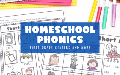 Homeschool Phonics: Teaching Your First Grader to Read at Home