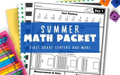 Summer Math Packet: First Grade Review
