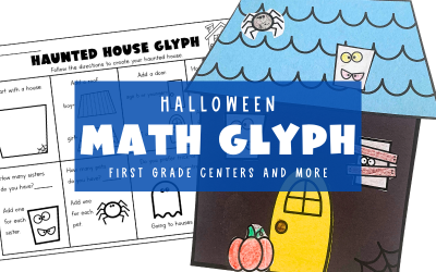 Halloween Math Craft: A Fun Haunted House Glyph Activity